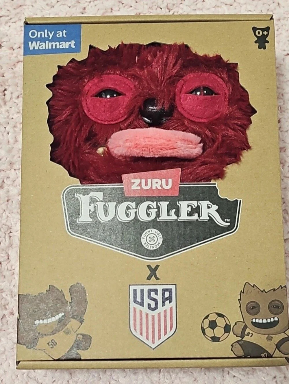 ZURU Fuggler Red Plush Toy - Kids Toys